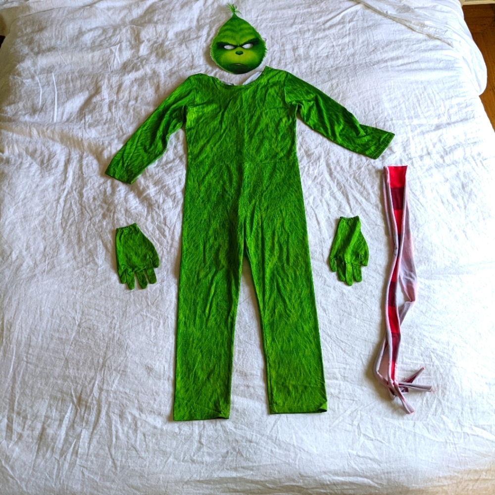 Boys Grinch Costume 5-6T